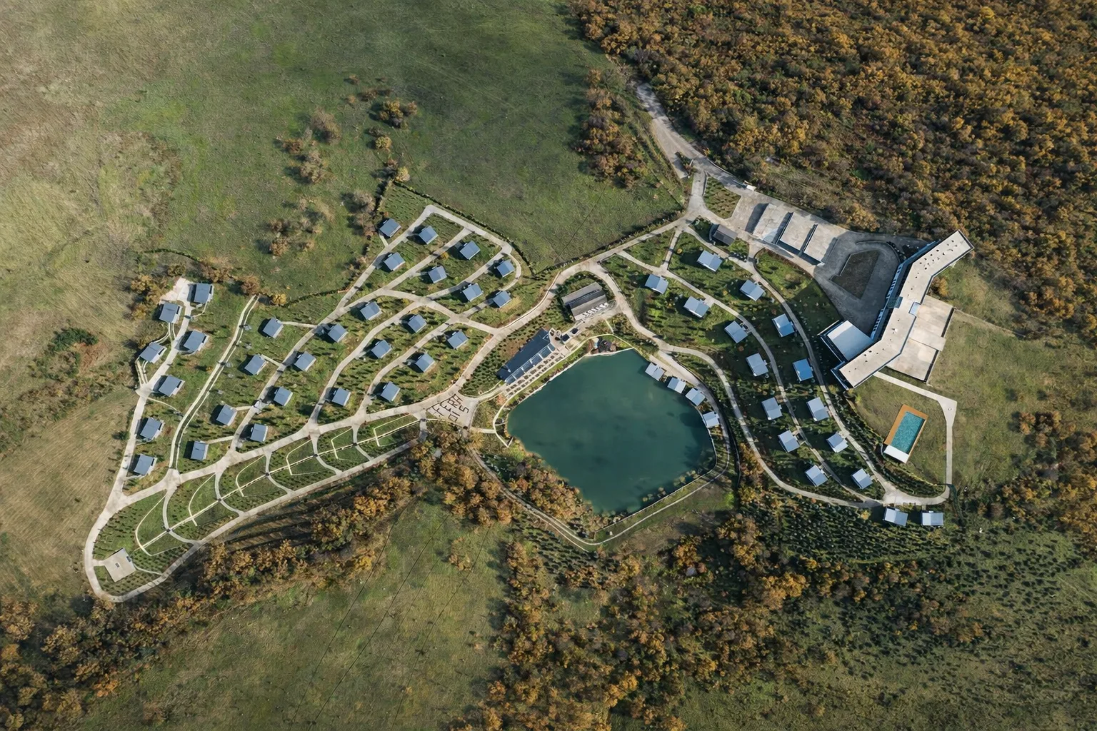 Feradis Resort havadan görünüm